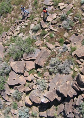 Petroglyphs, Mohave Desert
